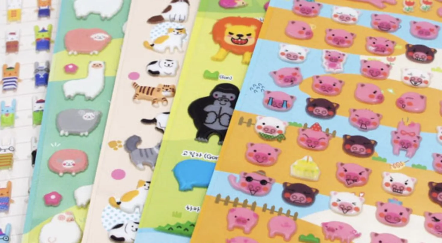 Pig Emoji Puffy Sticker