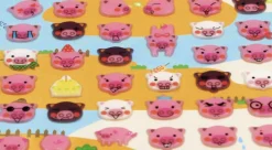 Pig Emoji Puffy Sticker