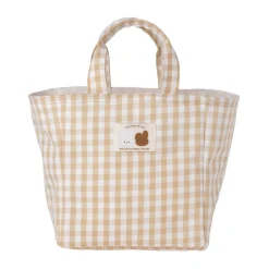 Piyo Check Tumbler Tote