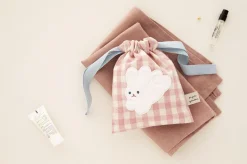 Piyo Drawstring Mini Pouch