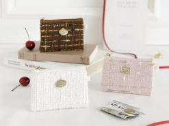 Piyo Tweed Card Pouch