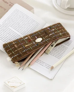 Piyo Tweed Pencil Pouch