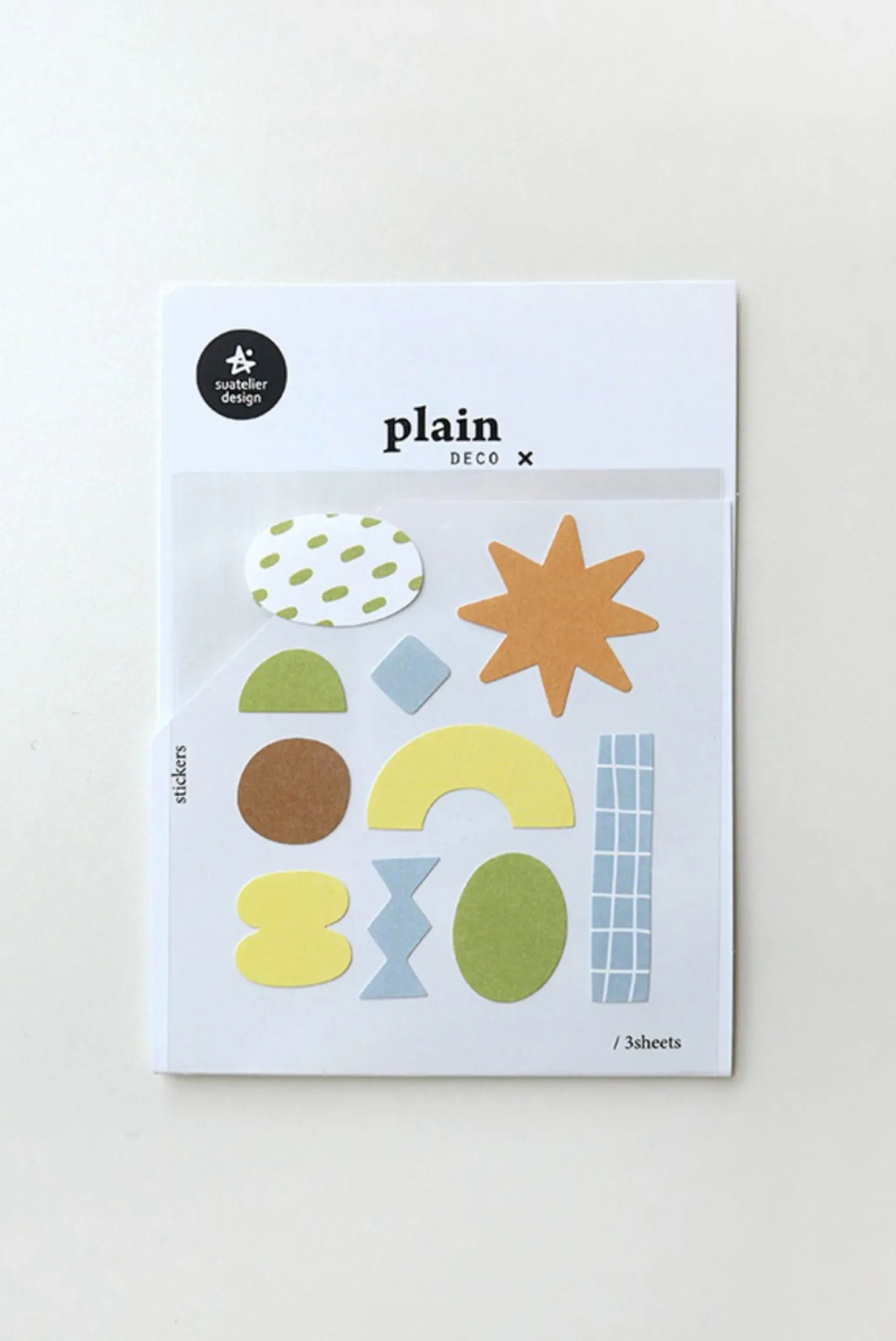 Plain Deco Sticker v68