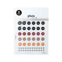 Plain Deco Sticker v28