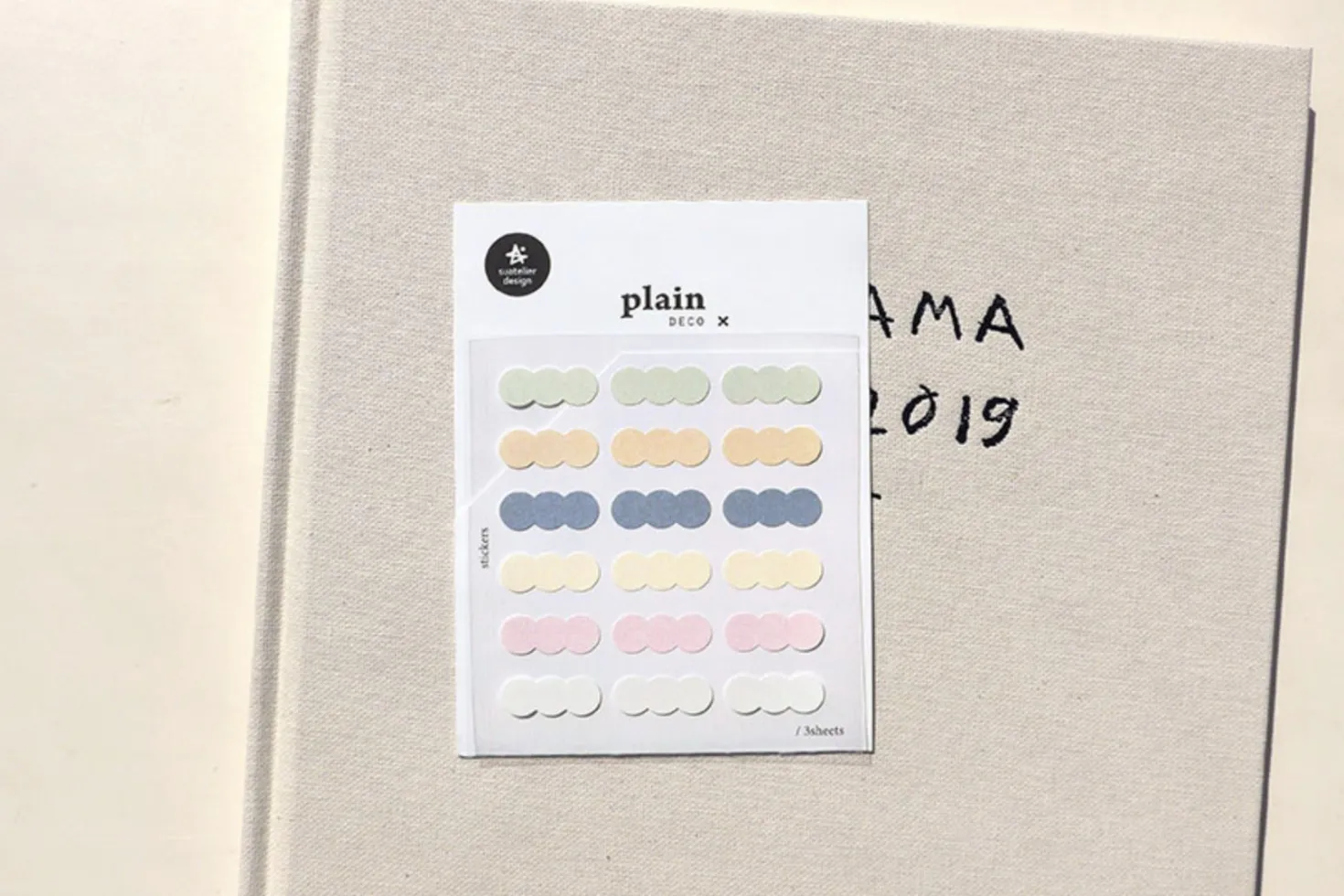 Plain Deco Sticker v71