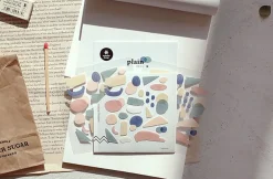 Plain Deco Sticker v17