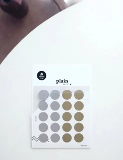 Plain Deco Sticker v38