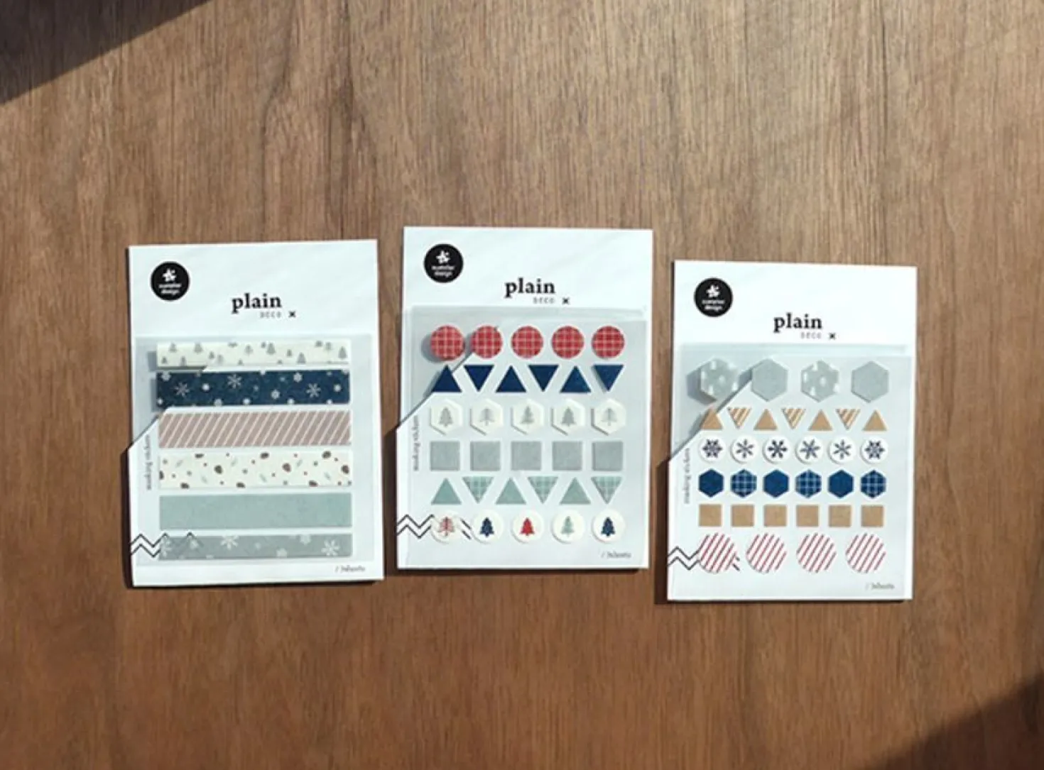 Plain Deco Sticker v11