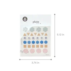 Plain Deco Sticker v13