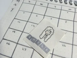 Plain Deco Sticker v30