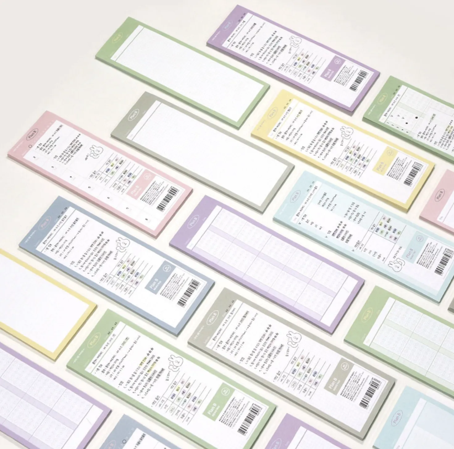 Plan B Half B5 Double-sided Notepad
