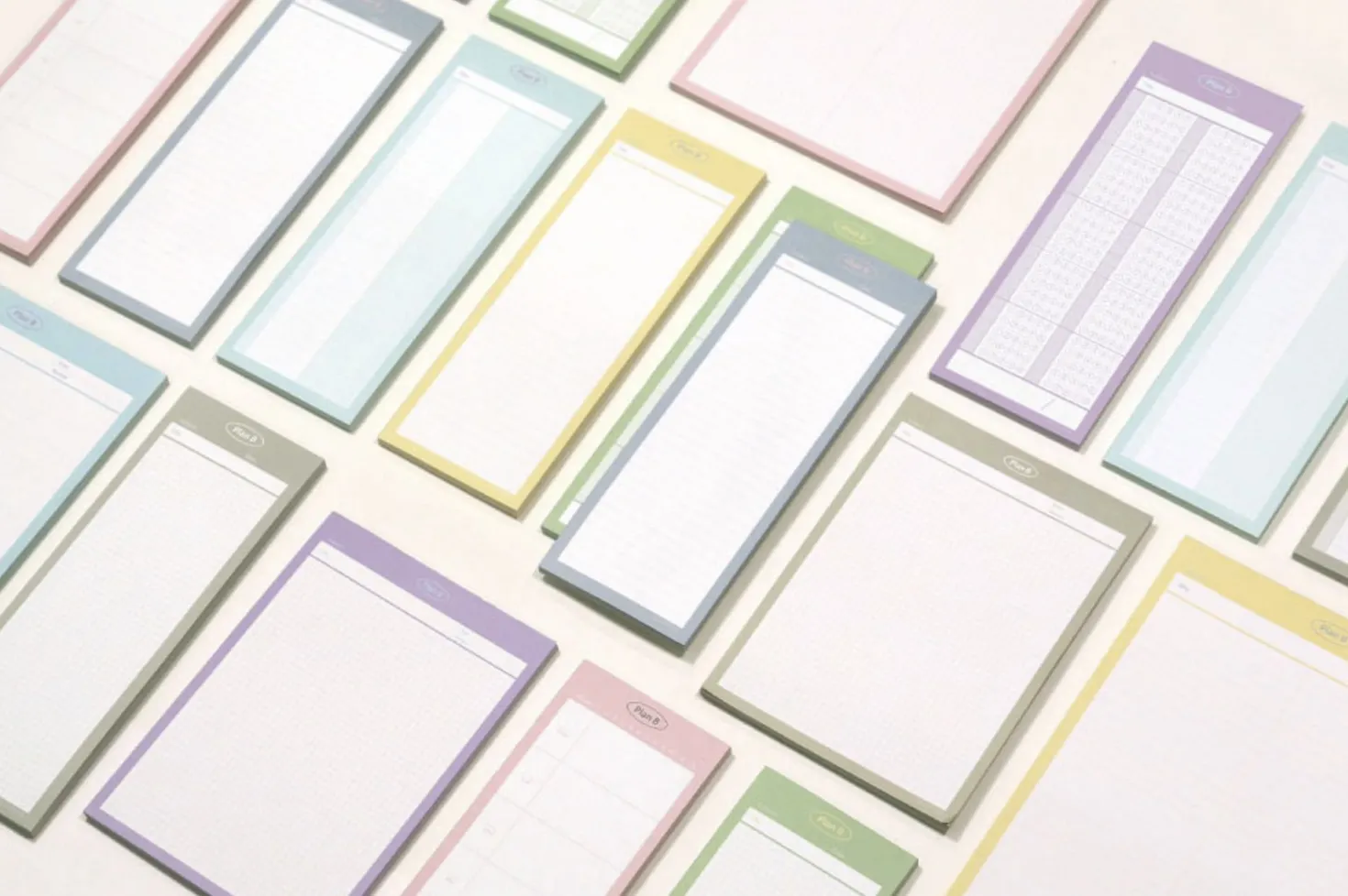 Plan B Half B5 Double-sided Notepad