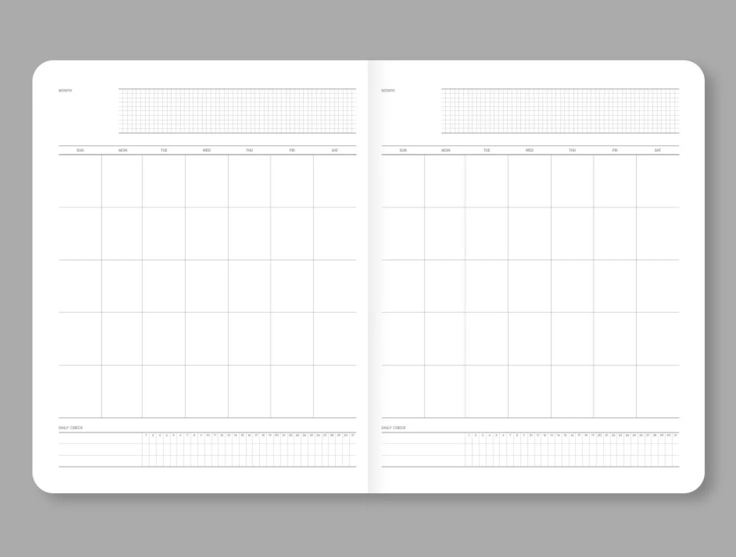Plan B Stitched Study Planner