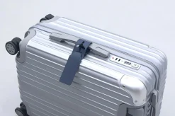 Plane Vegan Leather Luggage Tag