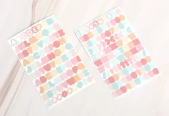 Planning Number Deco Sticker