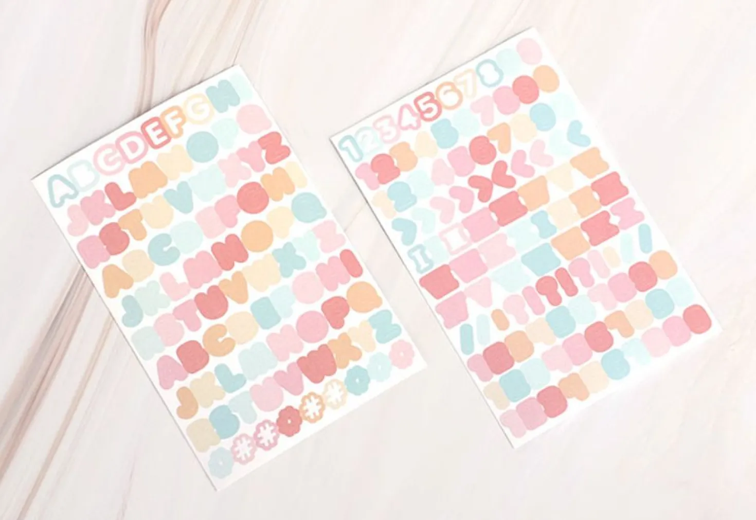 Planning Number Deco Sticker