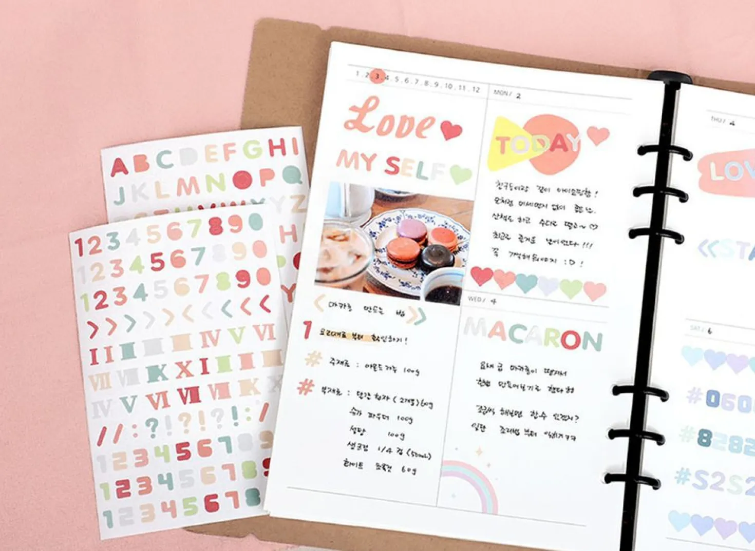 Planning Number Deco Sticker