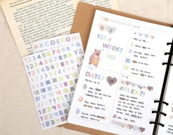 Planning Number Deco Sticker
