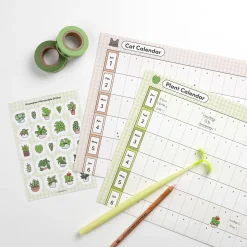 2026 Plant Yearly Calendar Poster