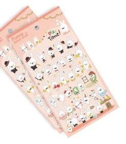 Play Time Bunny Deco Sticker