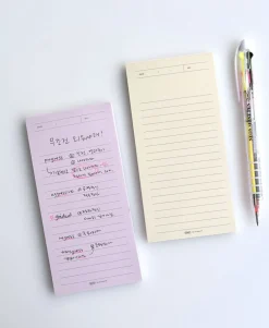 Pop-up Standing Schedule Memo Pad