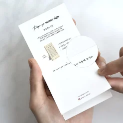 Pop-up Standing Schedule Memo Pad