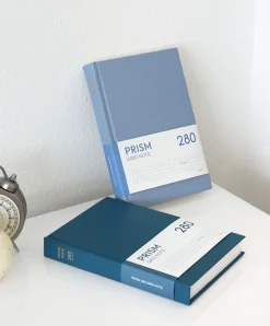 Prism B6 280p Hardcover Grid Notebook v3