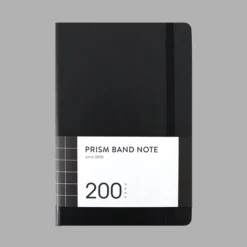 Prism 200p Hardcover Band Grid Notebook