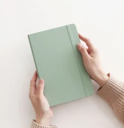 Prism 200p Hardcover Band Grid Notebook