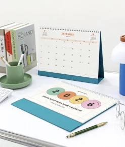 2026 Prism Work Plan Desk Calendar