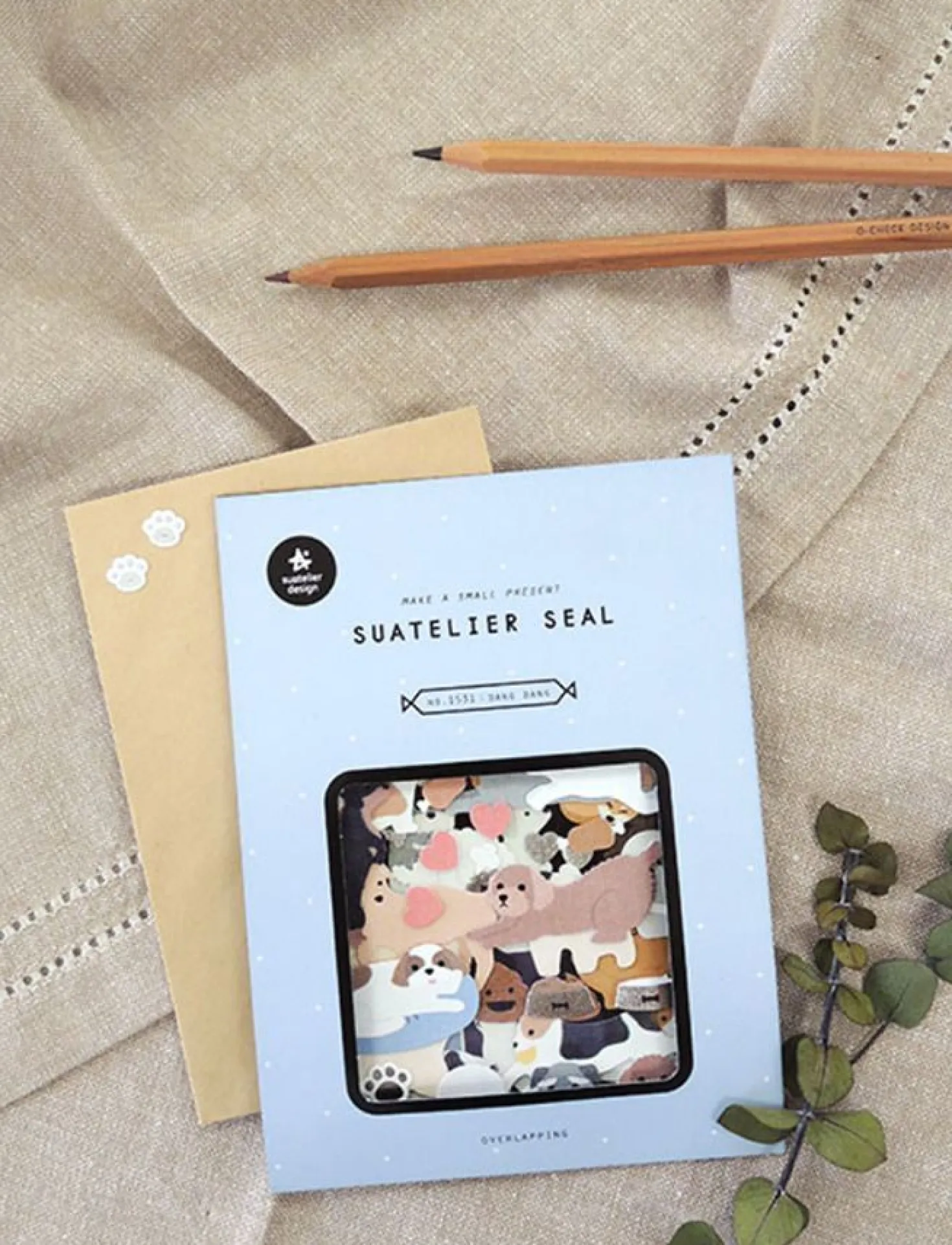 Puppy Deco Sticker Set