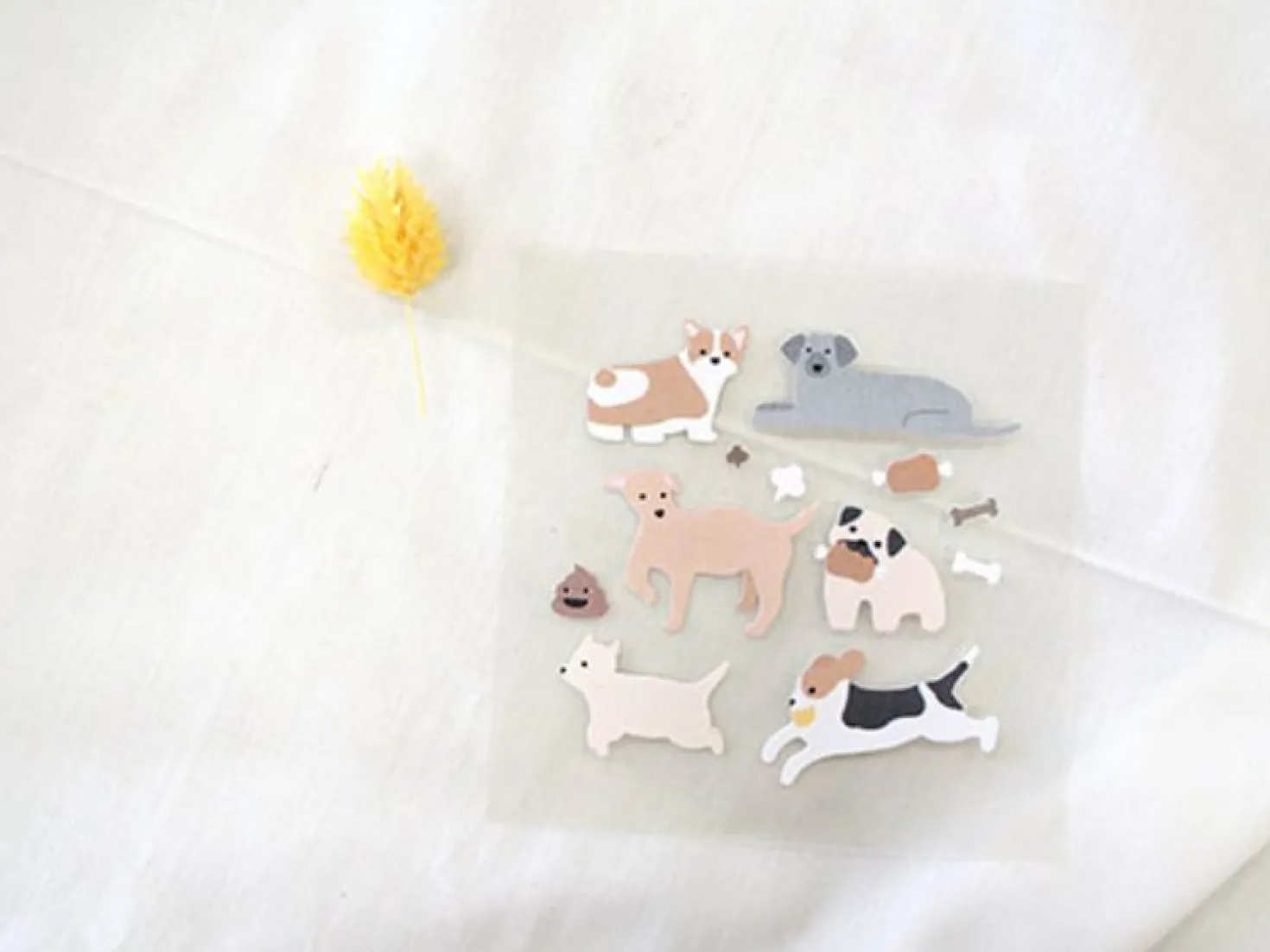 Puppy Deco Sticker Set