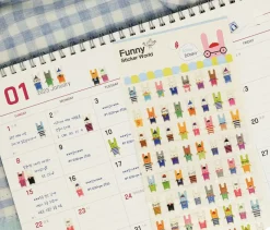 Rabbit OOTD Puffy Sticker