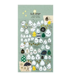 Raindrop Deco Sticker
