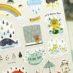 Rainy Day Deco Sticker