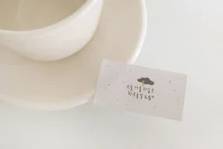 Rainy Day & Umbrella Deco Sticker