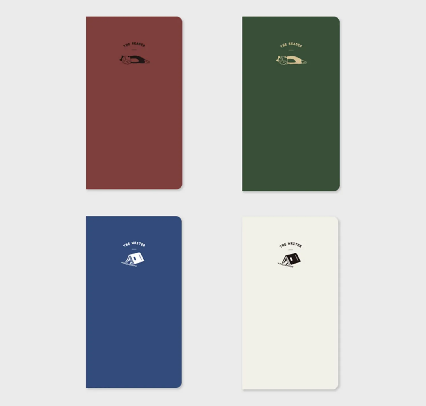 Reader and Writer Handy Grid Notebook