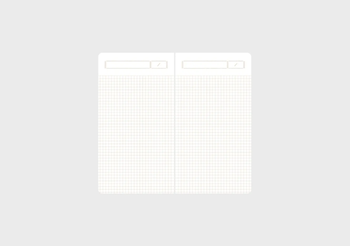 Reader and Writer Handy Grid Notebook