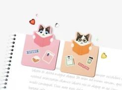 Reading Pet Index Magnetic Bookmark