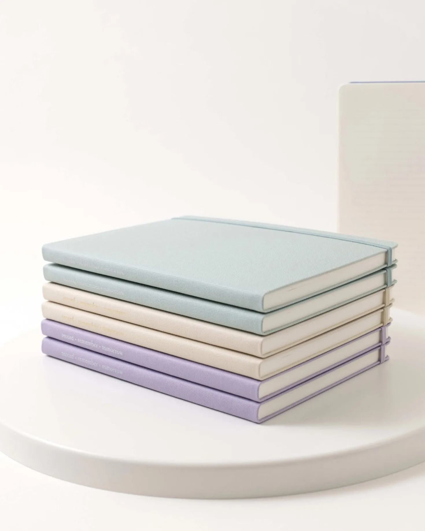 Record B5 Hardcover Lined Notebook