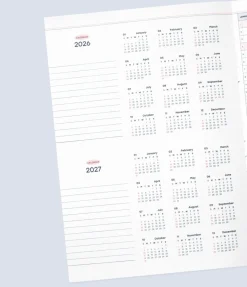 2026 Record On A4 Monthly Planner
