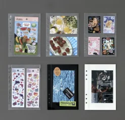 Record On 6 Ring A5 Sticker&Photo Pocket Refill