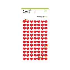 Red Heart Felt Deco Sticker