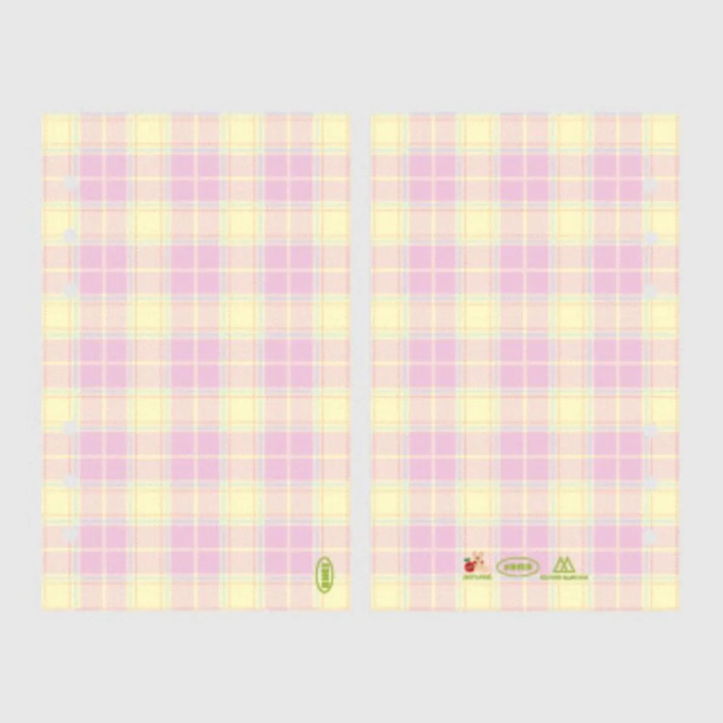 Retro 6 Ring A6 Cover Paper Refill