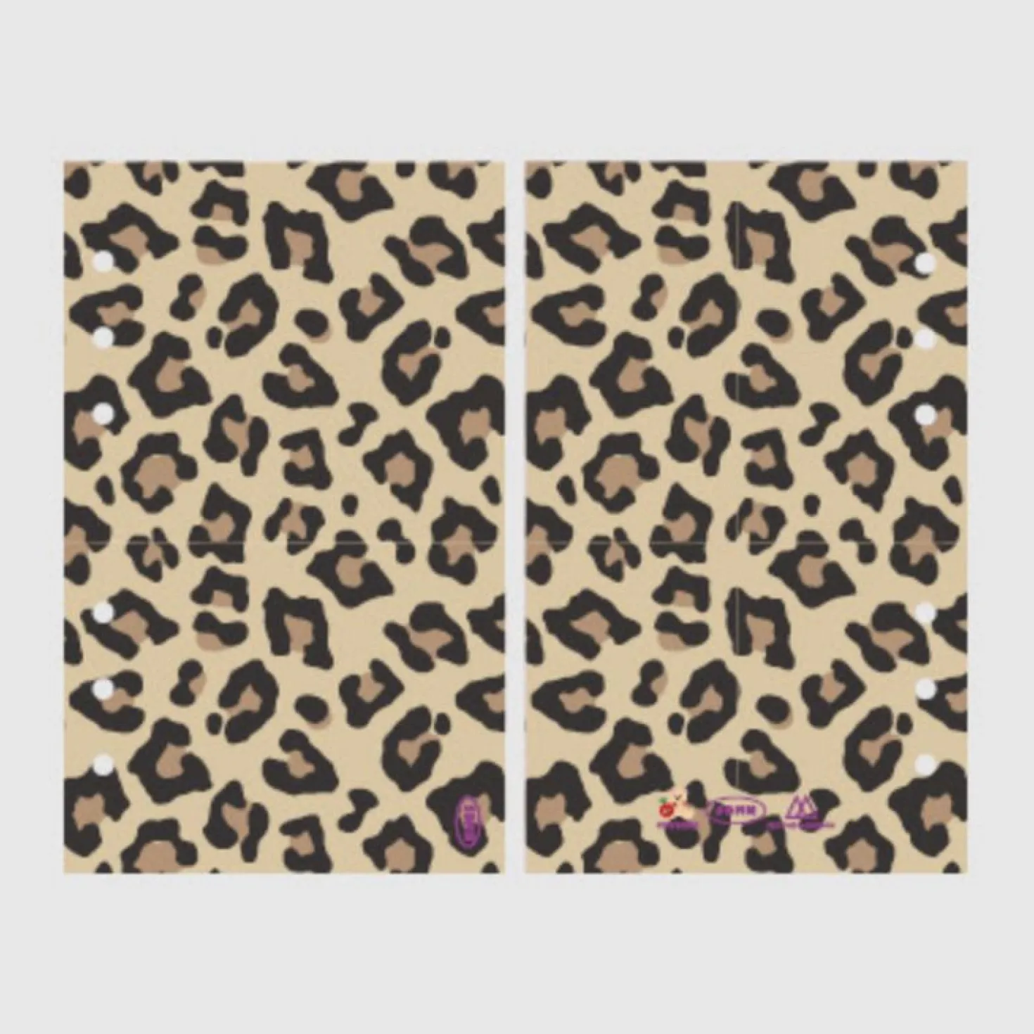 Retro 6 Ring A6 Cover Paper Refill