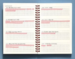 Retro Spiral Study Planner