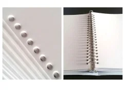 20 Ring A5 Plain Note Refill