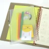 20 Ring A5 PVC Zipper Pocket