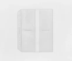 6 Ring A6 Wide Card Pocket Refill