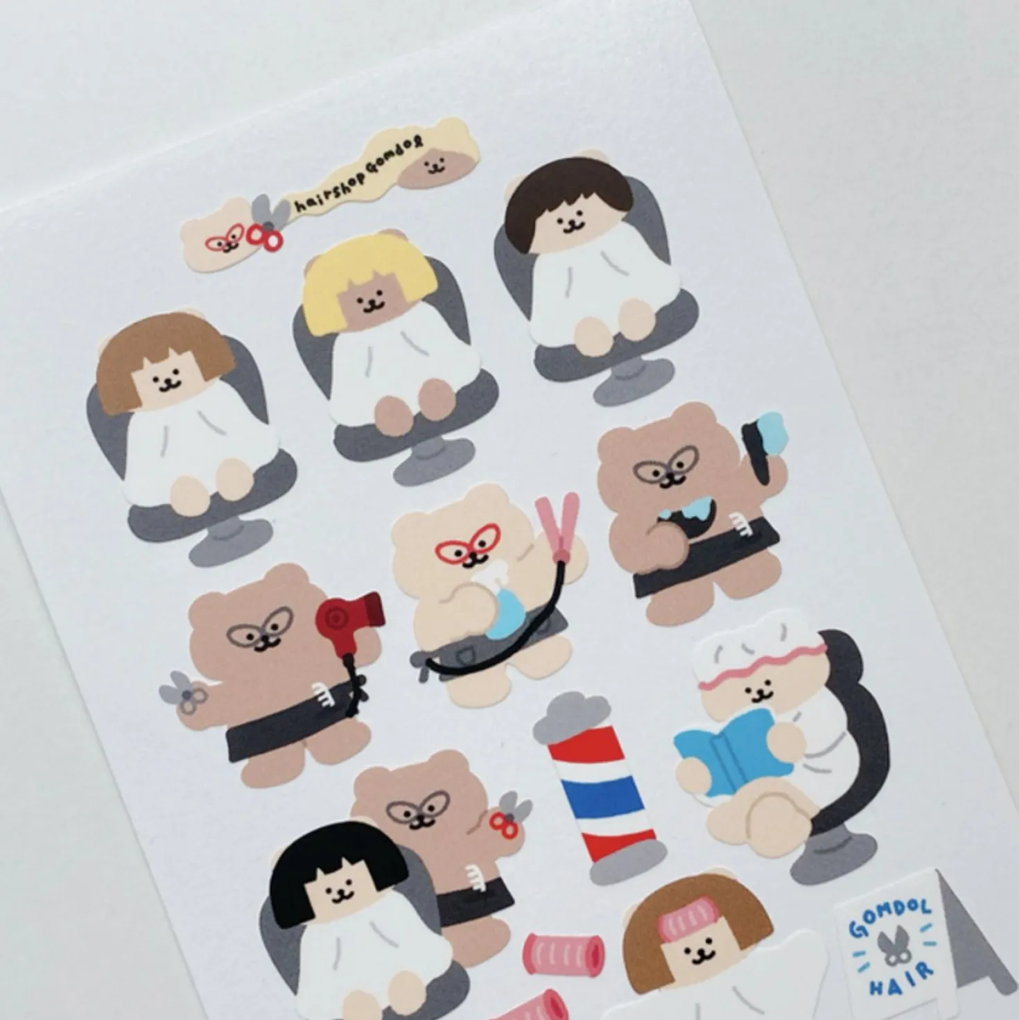 RoomRoom Bear Sticker v4